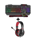 Combo Gaming avec Pack  Marvo CM306 et Casque Gamer Stéréo MARVO H8321S